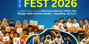 UMSU Buka Pendaftaran UMSU Creators Fest 2026, Ajak Mahasiswa, Dosen, dan Pelajar Tampilkan Karya Terbaik