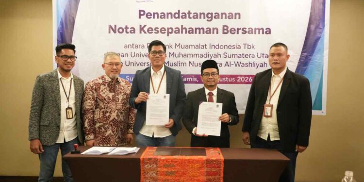 UMSU dan Bank Muamalat Perluas Kolaborasi Pendidikan, Riset, dan Pengembangan Talenta