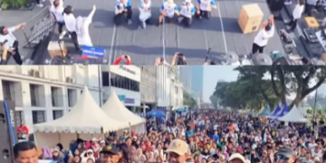 UMSU Meriahkan Car Free Day Medan, Hadirkan Senam Bersama hingga Cek Kesehatan Gratis