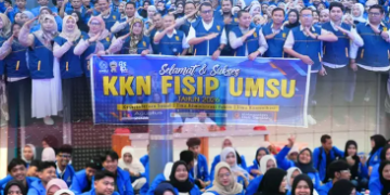 404 Mahasiswa FISIP UMSU Ikuti KKN Reguler dan Internasional Tahun 2026
