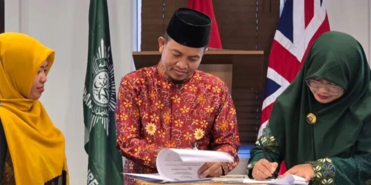 UMSU Teken MoU dengan PCIM Britania Raya dan Irlandia untuk Perkuat Kerja Sama Internasional
