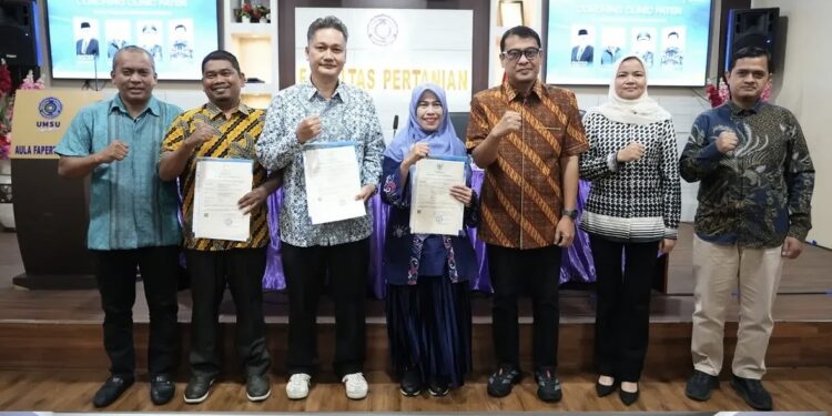 UMSU Raih Tiga Sertifikat Paten Sederhana dari DJKI Kemenkum RI