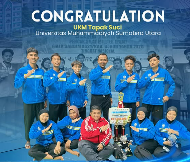 UKM Tapak Suci UMSU Raih Juara Umum 1 Gelar Juang Nasional Pencak Silat Militer 2026