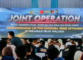 Rektor UMSU Hadiri Konferensi Pers Kapolri Terkait Pengungkapan 1,16 Ton Ketamine di Selat Malaka
